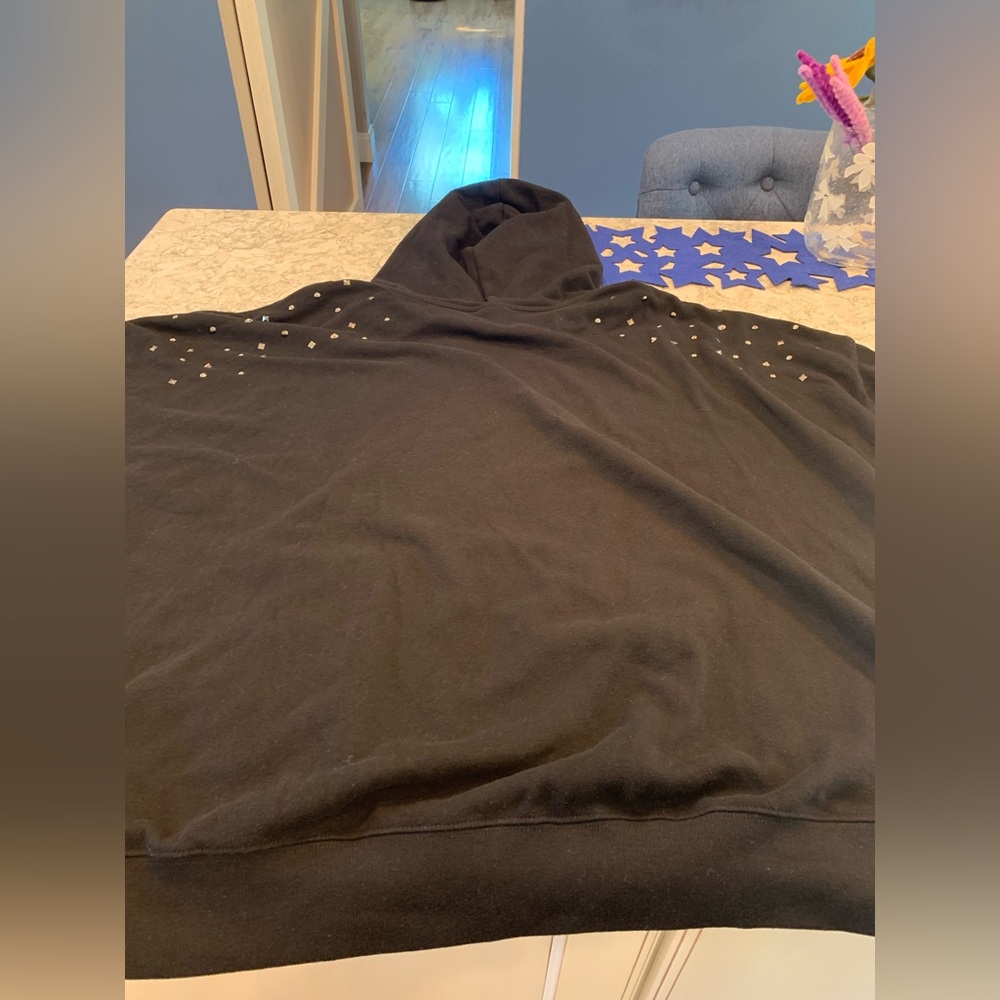 Torrid 4X Mystic Moon Relaxed Fit Cozy Fleece Studded Hoodie - Picture 5 of 10